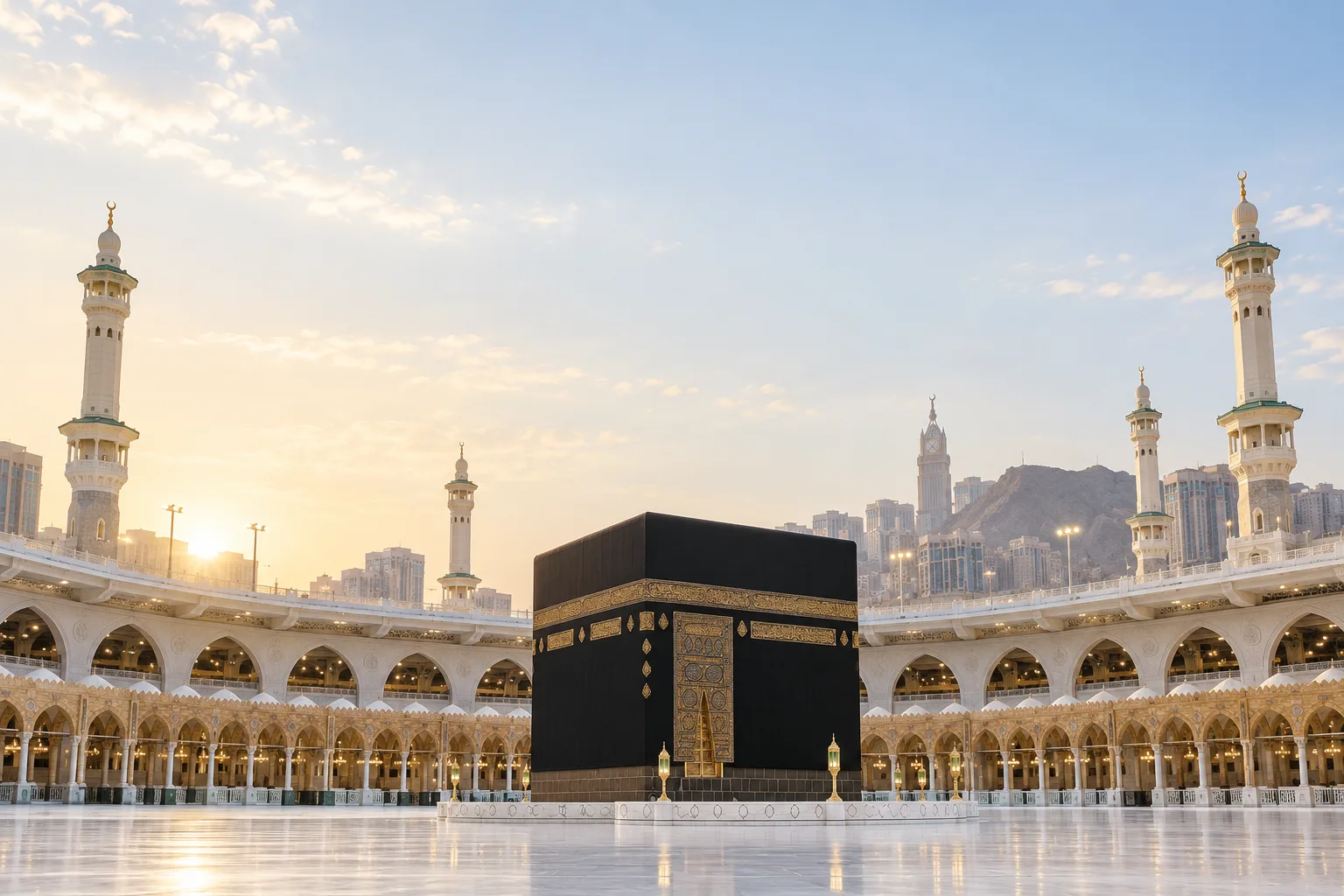 La Kaaba à La Mecque – préparation du Hajj avec Al Qafila